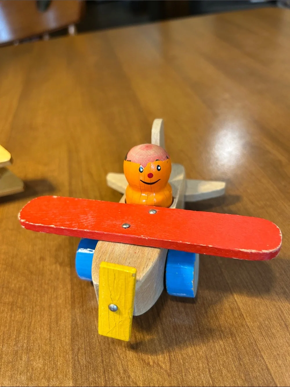 Mattel three wooden